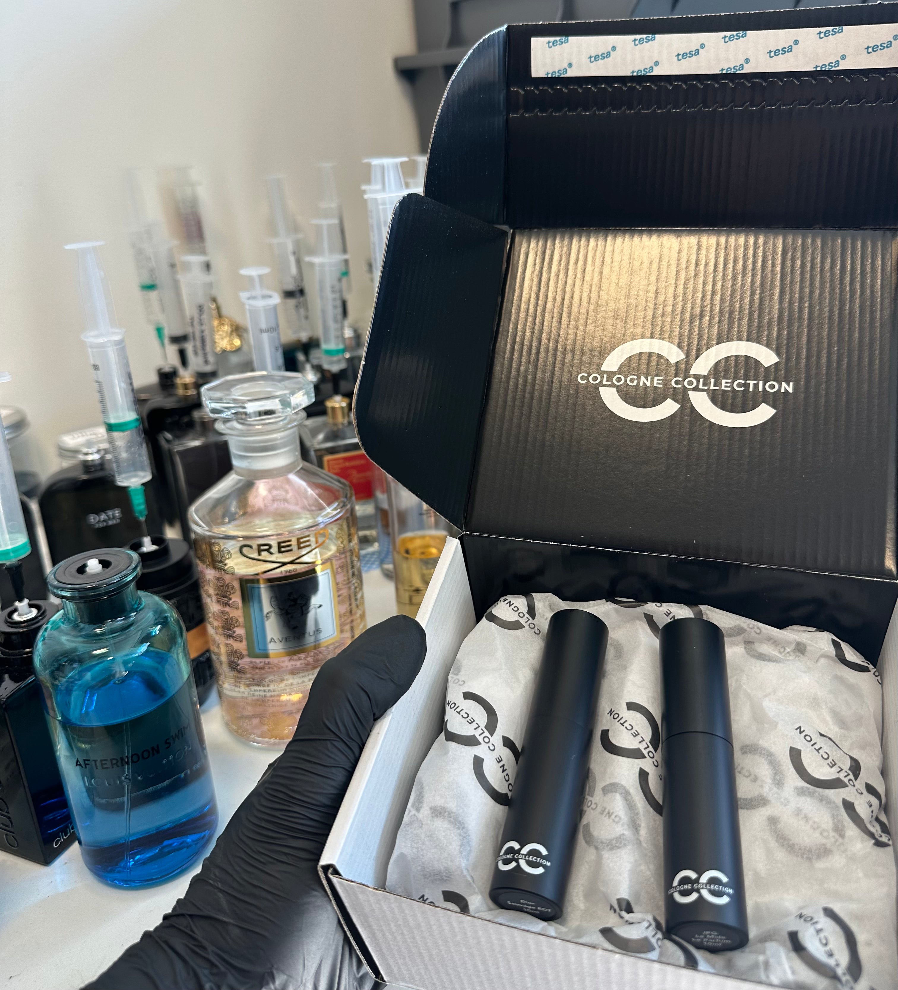 Cologne Collection: Fragrance Samples & Travel Sizes